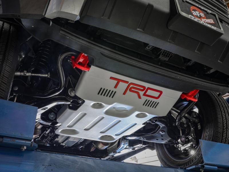 aFe Front Tow Hook Red 2022 Toyota Tundra 3.5L V6 aFe Other Body Components AXOPROS