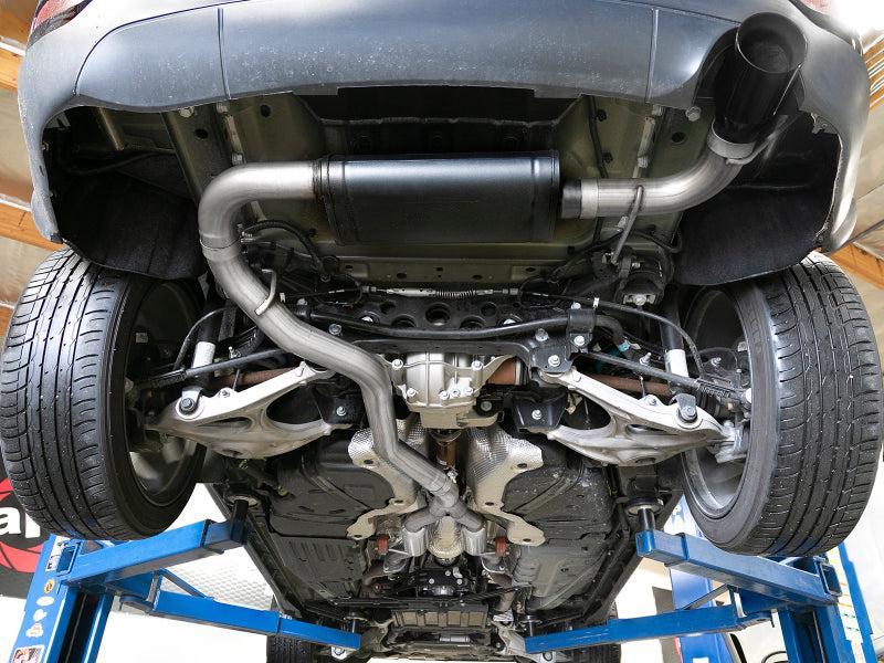 aFe Large Bore HD 3in 304 SS Cat-Back Exhaust w/ Black Tips 14-19 Jeep Grand Cherokee (WK2) V6-3.6L aFe Catback AXOPROS