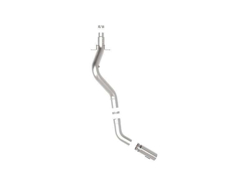 aFe Large Bore-HD 5 IN 409 SS DPF-Back Exhaust System w/Polished Tip 20-23 GM Truck V8-6.6L aFe Catback AXOPROS