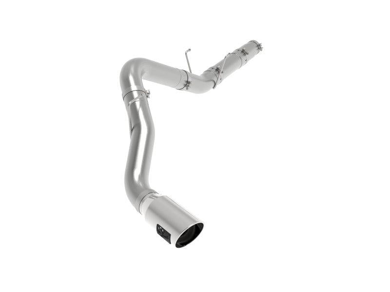 aFe LARGE BORE HD 5in 409-SS DPF-Back Exhaust w/Pol Tip 19-20 Ram Diesel Trucks L6-6.7L (td) aFe DPF Back  AXOPROS