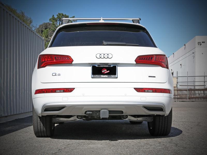 aFe MACH Force-Xp 17-21 Audi Q5 L4-2.0L (T) 3in to 2.5in Stainless Steel Cat-Back Exhaust System aFe Catback AXOPROS