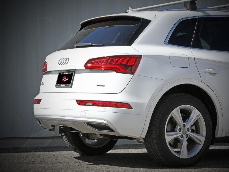 aFe MACH Force-Xp 17-21 Audi Q5 L4-2.0L (T) 3in to 2.5in Stainless Steel Cat-Back Exhaust System aFe Catback AXOPROS