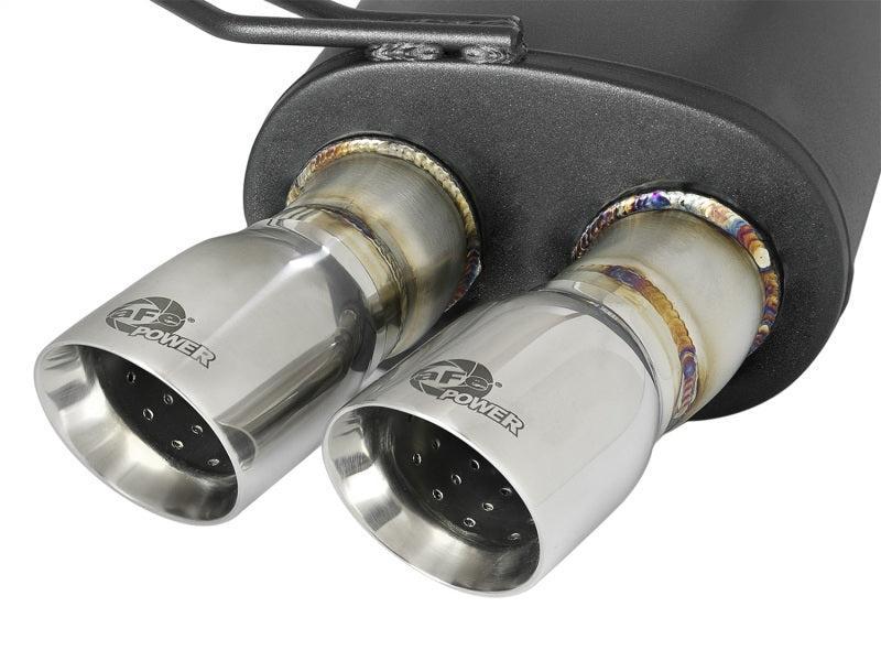 aFe MACH Force-Xp 2-1/2in 304 SS Cat-Back Exhaust w/Polished Tips 05-08 BMW Z4 M Coupe (E86) L6 3.2L aFe Catback AXOPROS