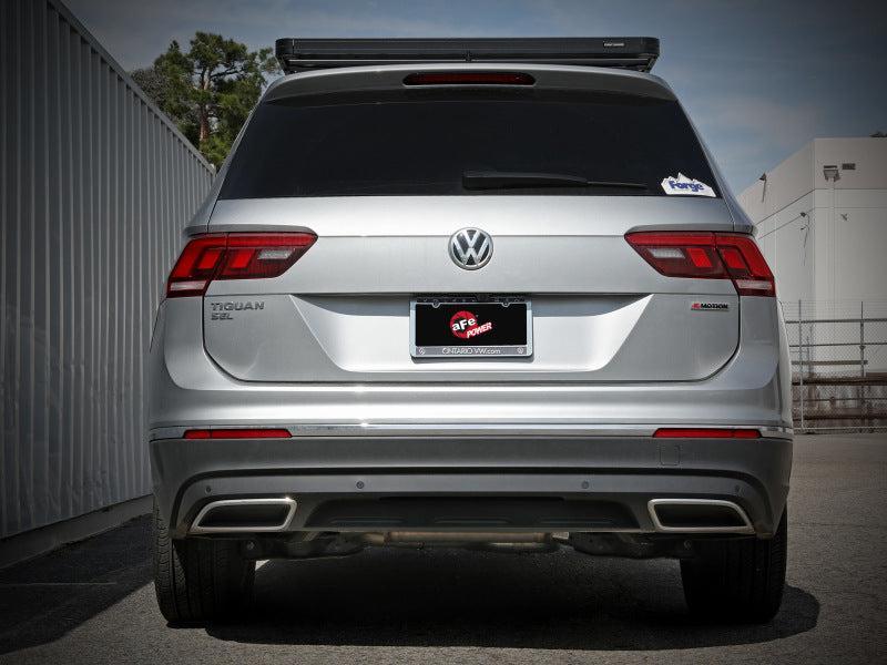 aFe MACH Force-Xp 3in - 2 1/2in SS Cat Back Exhaust System VW Tiguan 18-22 2.0 110in Wheelbase (AWD) aFe Catback AXOPROS