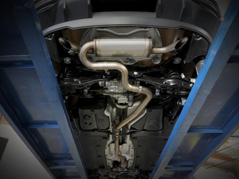 aFe MACH Force-Xp 3in - 2 1/2in SS Cat Back Exhaust System VW Tiguan 18-22 2.0 110in Wheelbase (AWD) aFe Catback AXOPROS