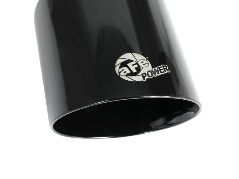 aFe MACH Force-XP 4-1/2in Black OE Replacement Exhaust Tips - 15-19 Dodge Charger/Hellcat aFe Tips AXOPROS