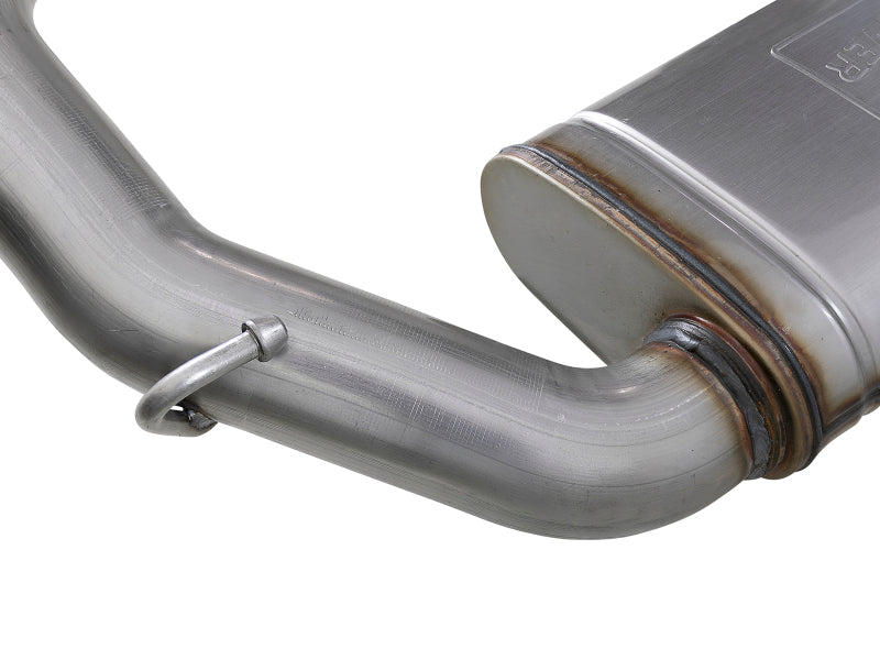 aFe MACH Force-Xp Hi-Tuck 3in 409 SS 18-20 Jeep Wrangler JL 2.0/3.6 Axle-Back Exhaust aFe Axle Back AXOPROS