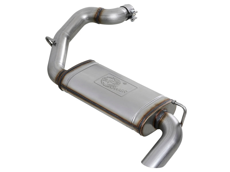 aFe MACH Force-Xp Hi-Tuck 3in 409 SS 18-20 Jeep Wrangler JL 2.0/3.6 Axle-Back Exhaust aFe Axle Back AXOPROS