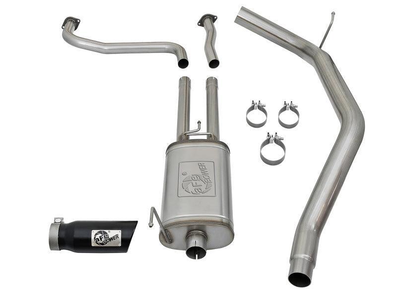 aFe MACHForce XP 2.5in Cat-Back Exhaust System w/ Black Tip Nissan Frontier 17-19 V8-5.6L aFe Catback AXOPROS