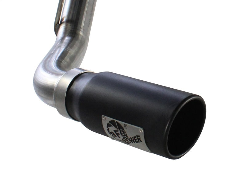 aFe MACHForce XP Exh CB, GM Silverado/Sierra 1500 2014 V*-5.3/6.2L Black tip aFe Catback AXOPROS