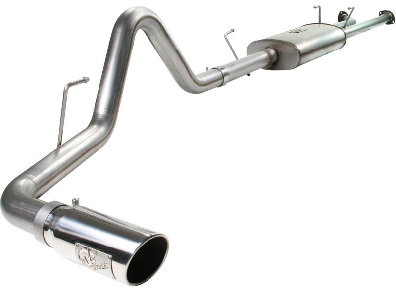 aFe MACHForce XP Exhaust Cat-Back SS-409 07-09 Toyota Tundra V8-5.7L w/ Polished Tip aFe Catback AXOPROS