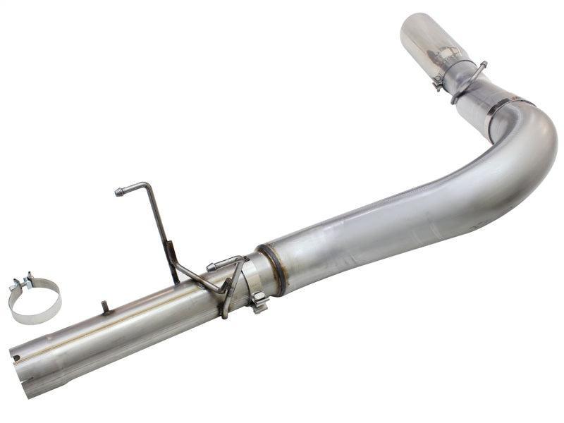 aFe MACHForce XP Exhaust Large Bore 5in DPF-Back Alu. 13-15 Dodge Trucks L6-6.7L (td) *Polish Tip aFe DPF Back  AXOPROS