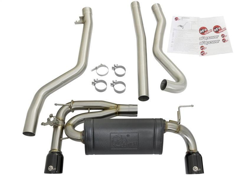 aFe MACHForce XP Exhausts Cat-Back SS 16-17 BMW 340i/iX 440i/iX (F3X) L6-3.0L (B58) w/Black Tips aFe Catback AXOPROS