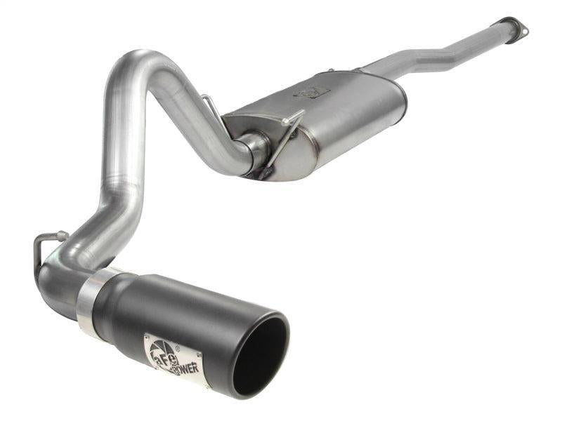 aFe MACHForce XP Exhausts Cat-Back SS-409 EXH CB Toyota Tacoma 05-13 V6-4.0L (Blk Tip) aFe Catback AXOPROS