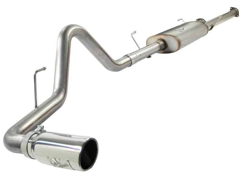 aFe MACHForce XP Exhausts Cat-Back SS-409 EXH CB Toyota Tundra 10-11 V8-5.7L 145.7 WB (pol tip) aFe Catback AXOPROS