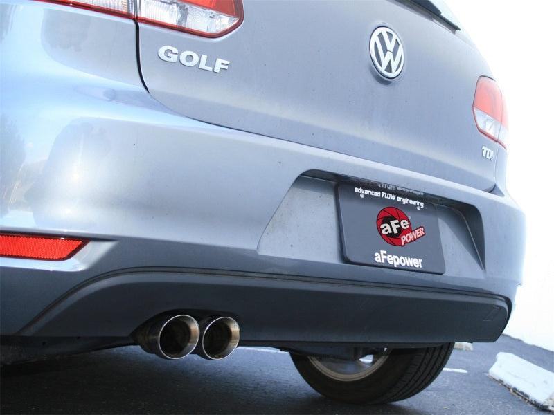 aFe MACHForce XP Exhausts Cat-Back SS-409 EXH CB Volkswagen Golf TDI 11-12 L4-2.0L aFe Catback AXOPROS