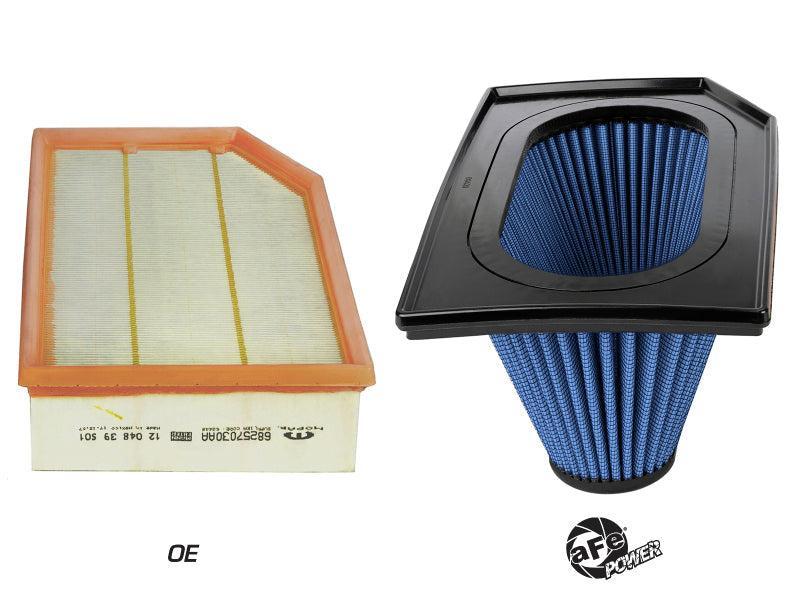 aFe Magnum FLOW PRO 5R Inverted Air Filter 18-19 Jeep Wrangler (JL) I4-2.0L(t) / V6-3.6 aFe Cold Air Intakes AXOPROS