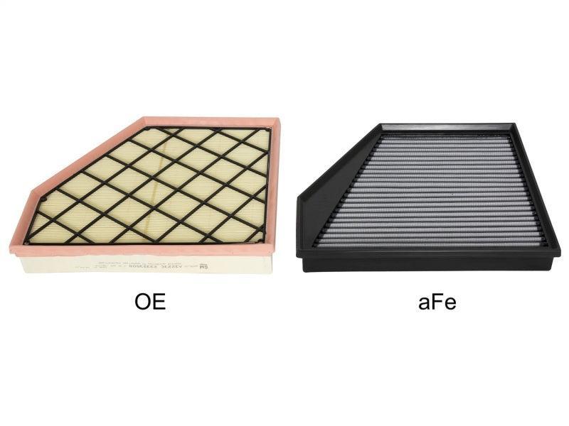 aFe Magnum FLOW Pro DRY S OE Replacement Filter 2016 Chevrolet Camaro SS V8 6.2L aFe Air Filters - Universal Fit AXOPROS