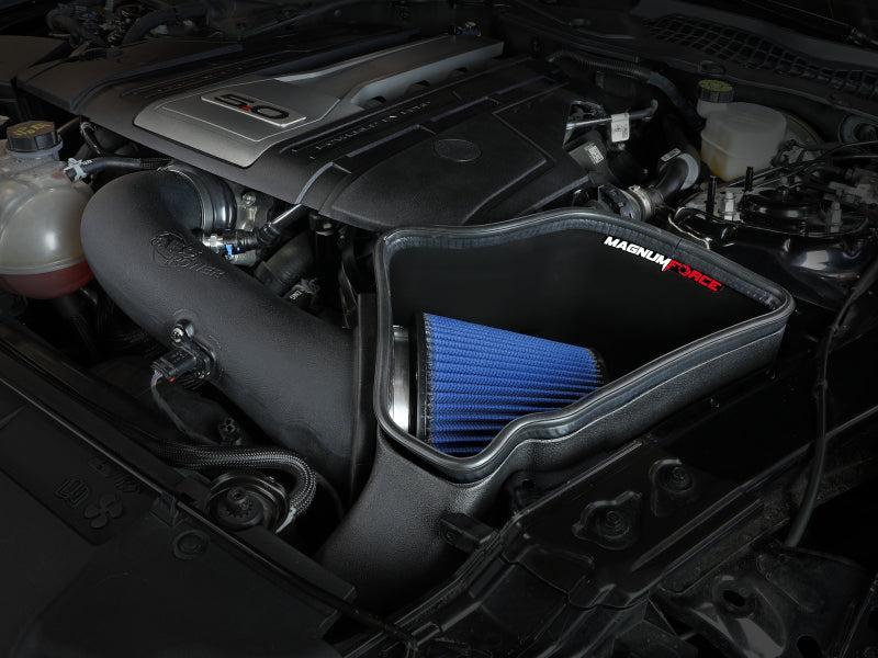 AFe Magnum FORCE Stage-2 Cold Air Intake System w/Pro Dry S Media 18-19 Ford Mustang aFe Cold Air Intakes AXOPROS