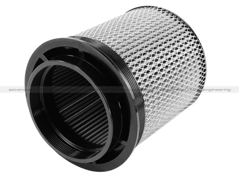 aFe MagnumFLOW Air Filter Pro DRY S 6in Flange x 8 1/8in Base/Top (INV) x 9in H aFe Air Filters - Universal Fit AXOPROS