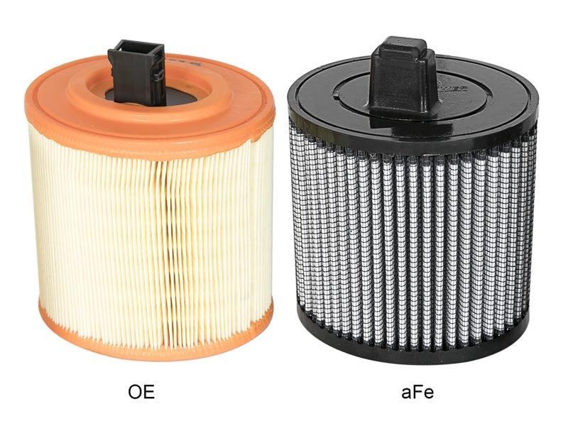 aFe MagnumFLOW Air Filters OER Pro Dry S A/F 16-17 Cadillac ATS-V V6-3.6L (tt) aFe Air Filters - Universal Fit AXOPROS