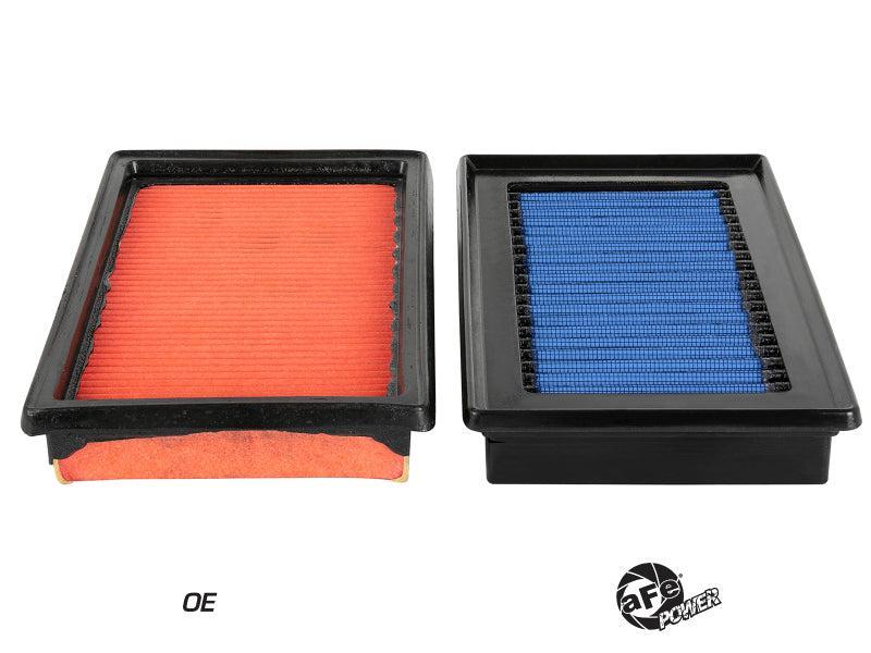 aFe MagnumFLOW OE Replacement Air Filter w/ Pro 5R Media (Pair) 14-19 Infiniti Q50 V6-3.5L/3.7L aFe Air Filters - Drop In AXOPROS