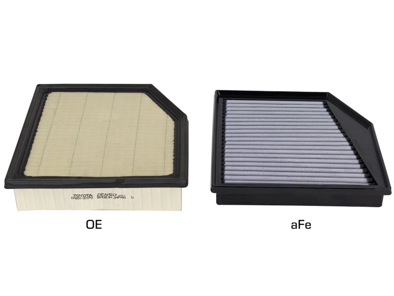 aFe MagnumFLOW OEM Replacement Air Filter PRO Dry S 14-15 Lexus IS 250/350 2.5L/3.5L V6 aFe Air Filters - Drop In AXOPROS