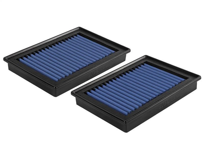 aFe MagnumFLOW Pro 5R OE Replacement Air Filter (Pair) 16-19 Infiniti Q50/60 V6-3.0L (tt) aFe Air Filters - Direct Fit AXOPROS