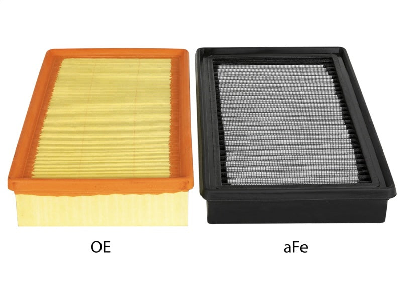 aFe MagnumFLOW Pro Dry S OE Replacement Filter 18-19 Volkswagen Atlas L4-2.0L (t)/V6-3.6L aFe Air Filters - Direct Fit AXOPROS