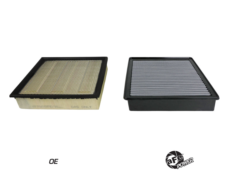 aFe MagnumFLOW Pro DRY S OE Replacement Filter 2020 Ford Trucks V8 6.7L (td)/7.3L aFe Air Filters - Universal Fit  AXOPROS