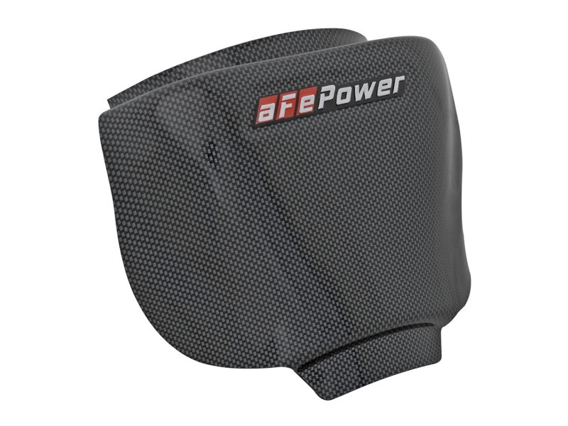 aFe MagnumFORCE Intake Rain Shield 15-16 Dodge Challenger SRT Hellcat 6.2L V8 (sc) - Carbon Finish aFe Air Intake Components AXOPROS