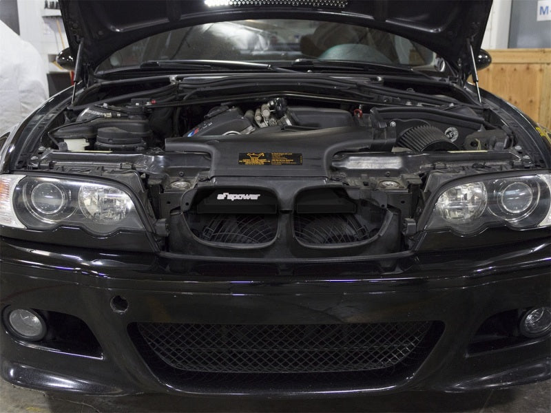 aFe MagnumFORCE Intakes Scoops AIS BMW 3-Series/ M3 (E46) 01-06 L6 - Black aFe Cold Air Intakes AXOPROS