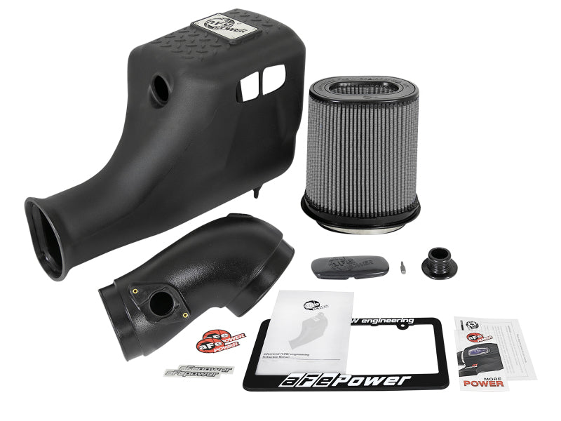 aFe MagnumForce Stage 2 Si Cold Intake System w/PDS 03-07 Ford Diesel Trucks V8-6.0L aFe Cold Air Intakes AXOPROS