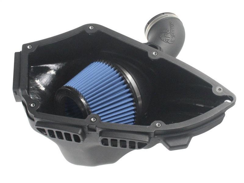 aFe MagnumForce Stage 2 Si Intake System Pro 5 R Black 06-12 BMW 3 Series E9x L6 3.0L Non-Turbo aFe Cold Air Intakes AXOPROS