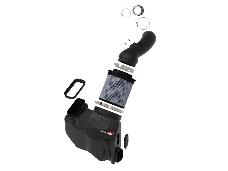 aFe Momentum HD Intake System w/ Pro 10R Filter 2020 GM Diesel Trucks 2500/3500 V8-6.6L (L5P) aFe Cold Air Intakes AXOPROS
