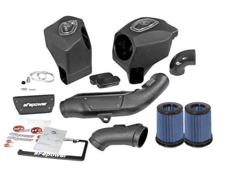 aFe Momentum Pro 5R Cold Air Intake System 15-18 BMW M3/M4 (F80/82/83) L6-3.0L (tt) S55 aFe Cold Air Intakes AXOPROS