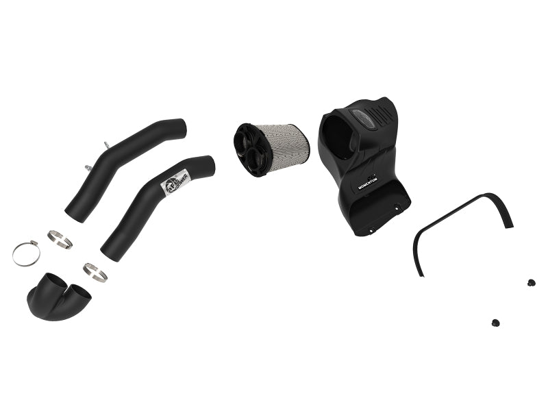 aFe Momentum XP Pro DRY S Cold Air Intake System w/ Black Aluminum Intake Tubes aFe Air Filters - Universal Fit AXOPROS
