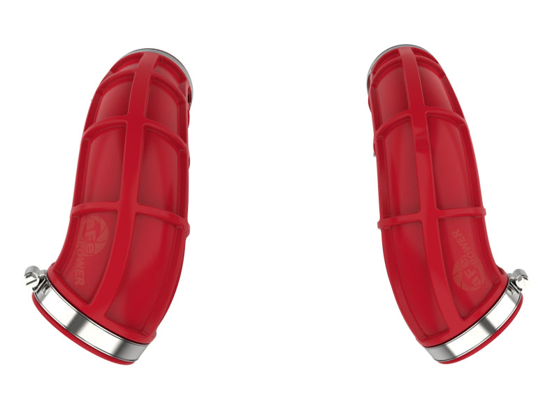 aFe Power 22-24 Toyota Land Cruiser (J300) / 22-24 Toyota Tundra V6-3.4L (tt) Red Turbo Inlet Pipes aFe Turbo Upgrade Components AXOPROS