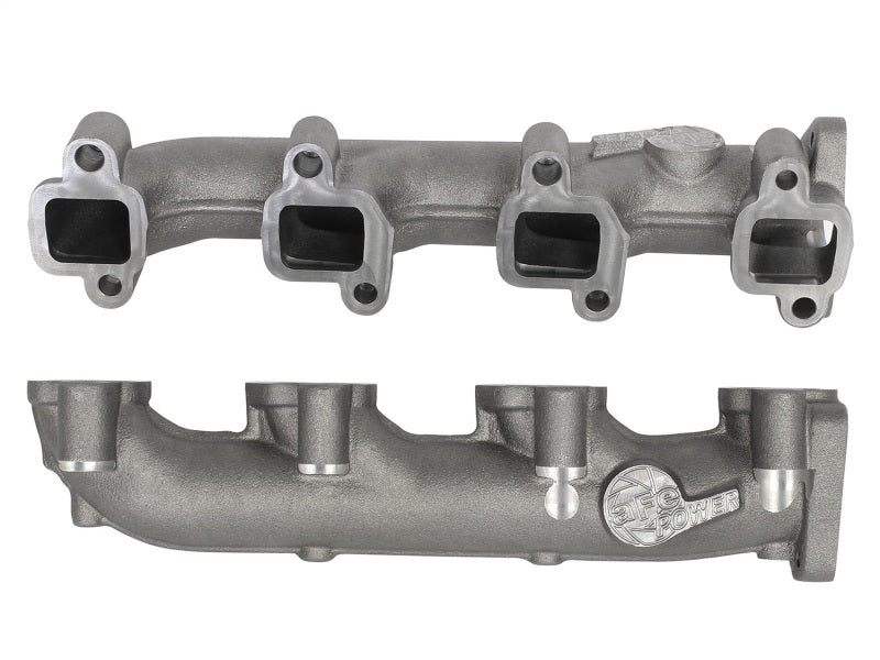 aFe Power BladeRunner Ported Ductile Iron Exhaust Manifold 01-16 GM Diesel Trucks V8-6.6L (td) aFe Headers & Manifolds AXOPROS