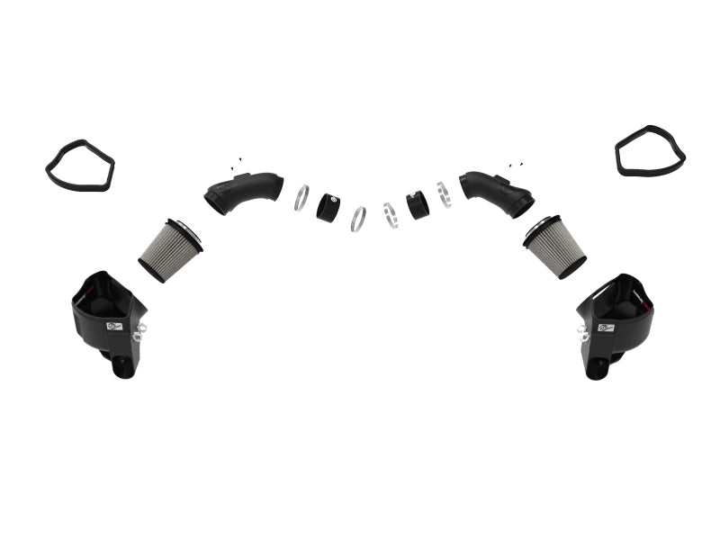 aFe POWER Magnum FORCE Stage-2 Pro DRY S Cold Air Intake System 12-19 BMW M5 (F10) / M6 (F12/13) aFe Cold Air Intakes AXOPROS