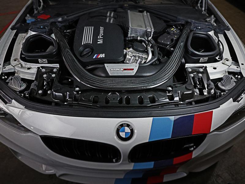 aFe POWER Magnum FORCE Stage-2 Pro DRY S Cold Air Intake System 15-19 BMW M3/M4 3.0L aFe Cold Air Intakes AXOPROS