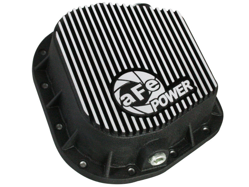 aFe Power Rear Differential Cover (Machined) 12 Bolt 9.75in 11-13 Ford F-150 EcoBoost V6 3.5L (TT) aFe Diff Covers  AXOPROS