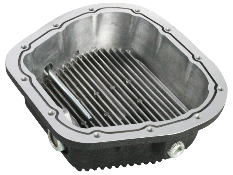 aFe Power Rear Differential Cover (Machined) 12 Bolt 9.75in 11-13 Ford F-150 EcoBoost V6 3.5L (TT) aFe Diff Covers  AXOPROS