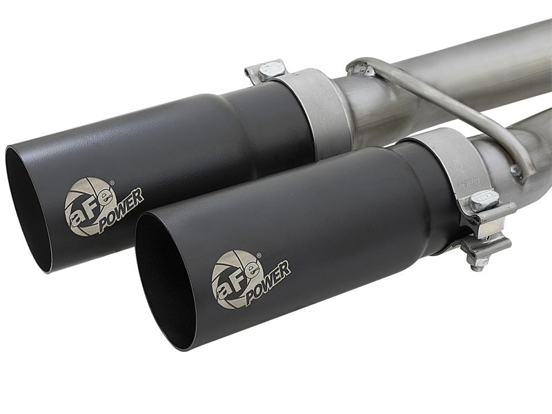 aFe POWER Rebel Series 2-1/2in 409 SS Cat Back Exhaust w/ Black Tips 16-17 Nissan Titan V8 5.6L aFe Catback AXOPROS