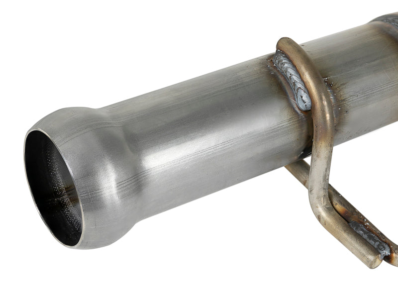 aFe POWER Twisted Steel Y-Pipe 2-1/4in 409 SS Exhaust System 2018 Jeep Wrangler (JL) V6-3.6L aFe X Pipes AXOPROS