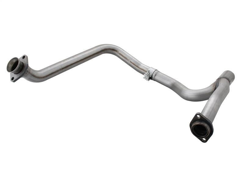 aFe Power Twisted Steel Y-Pipe Stainless Steel 2.5in 12-14 Jeep Wrangler V6 3.6L aFe Headers & Manifolds AXOPROS