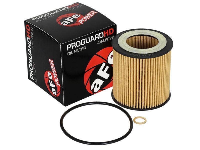 aFe Pro GUARD D2 Oil Filter 06-19 BMW Gas Cars L6-3.0T N54/55 - 4 Pack aFe Oil Filters AXOPROS