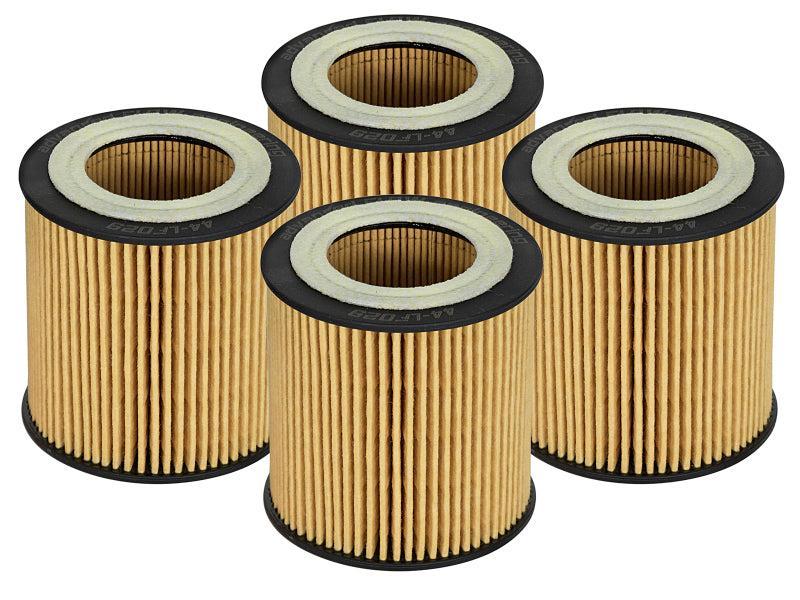 aFe Pro GUARD D2 Oil Filter 06-19 BMW Gas Cars L6-3.0T N54/55 - 4 Pack aFe Oil Filters AXOPROS