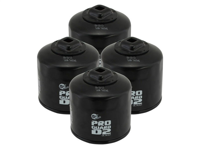 aFe Pro GUARD D2 Oil Filter 13-17 Scion FR-S / Subaru BRZ H4-2.0L (4 Pack) aFe Oil Filters  AXOPROS