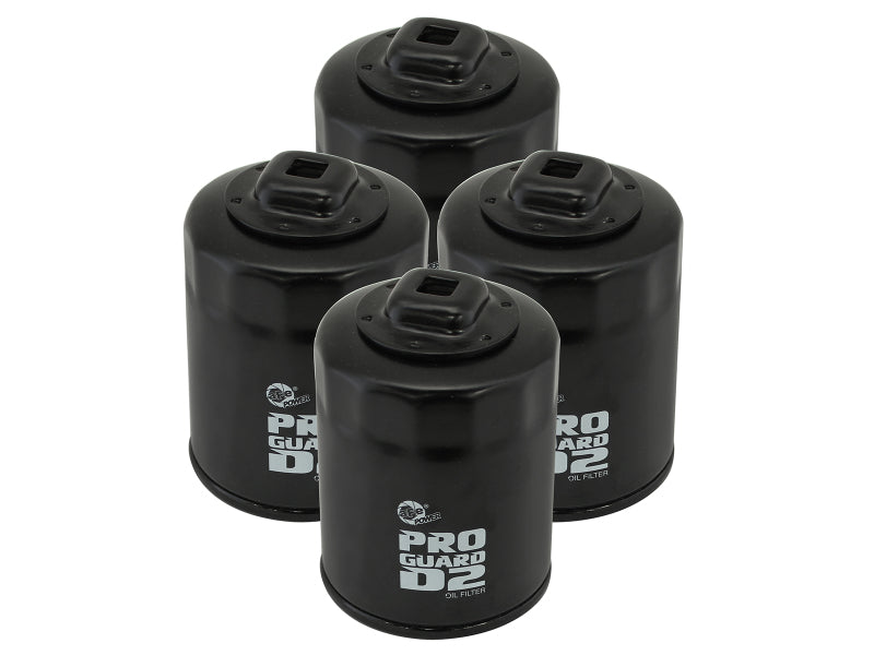 aFe Pro GUARD D2 Oil Filter 99-14 Nissan Trucks / 01-15 Honda Cars (4 Pack) aFe Oil Filters  AXOPROS